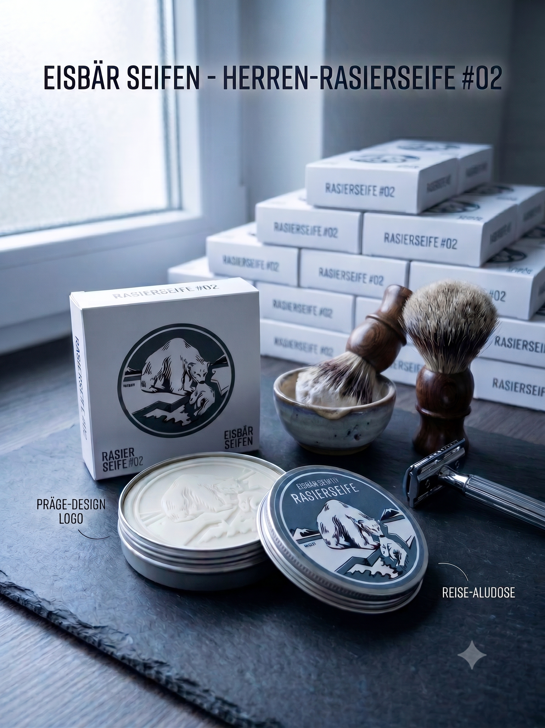 Eisbär Rasierseife #02 125g