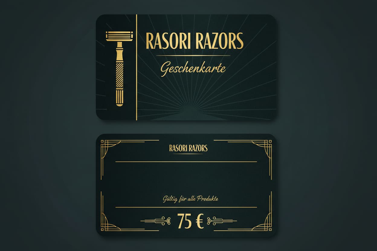 Rasori Razors Geschenkkarte