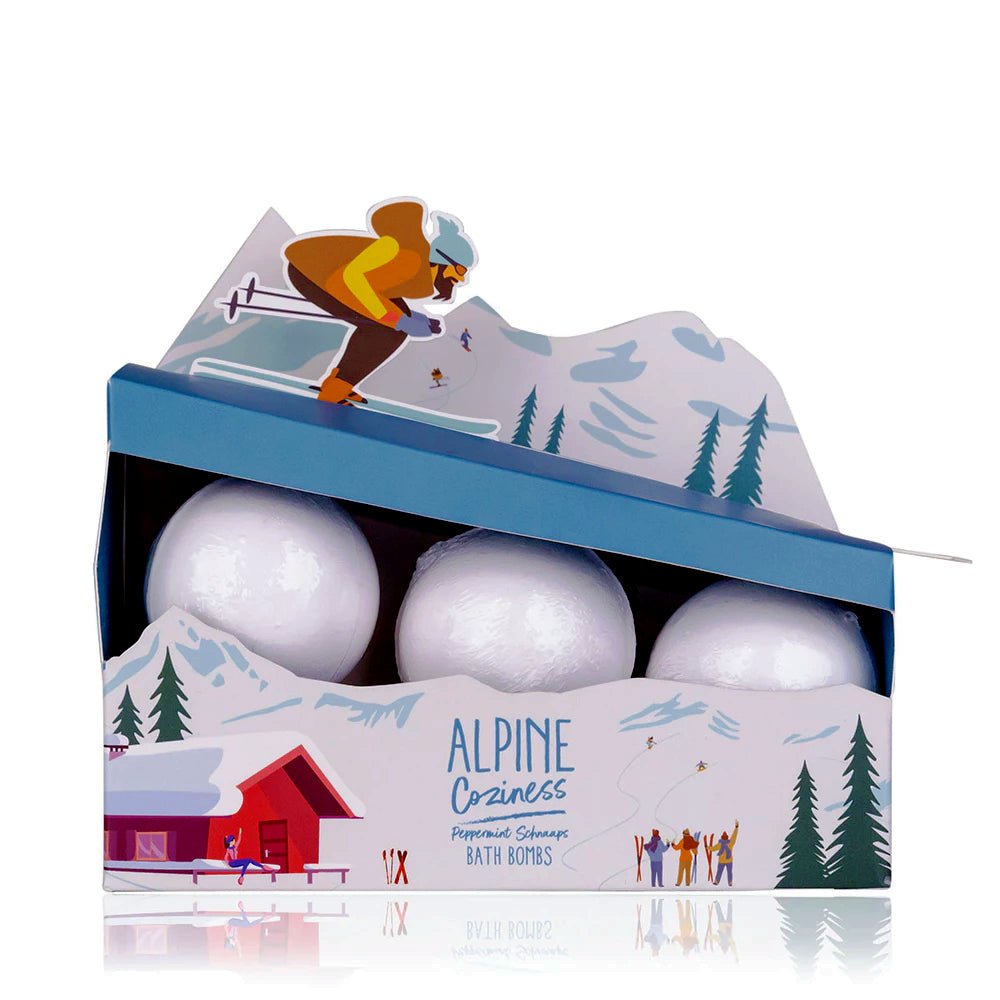 Badebombe ALPINE COZINESS in Geschenkbox - Rasori Razors