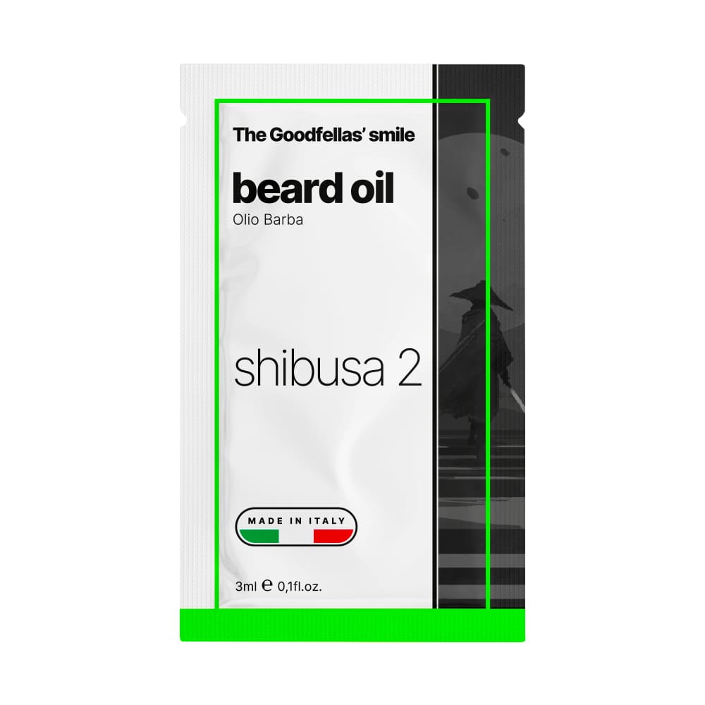 Bart öl Shibusa 2 Probepackung 3ml - Rasori Razors