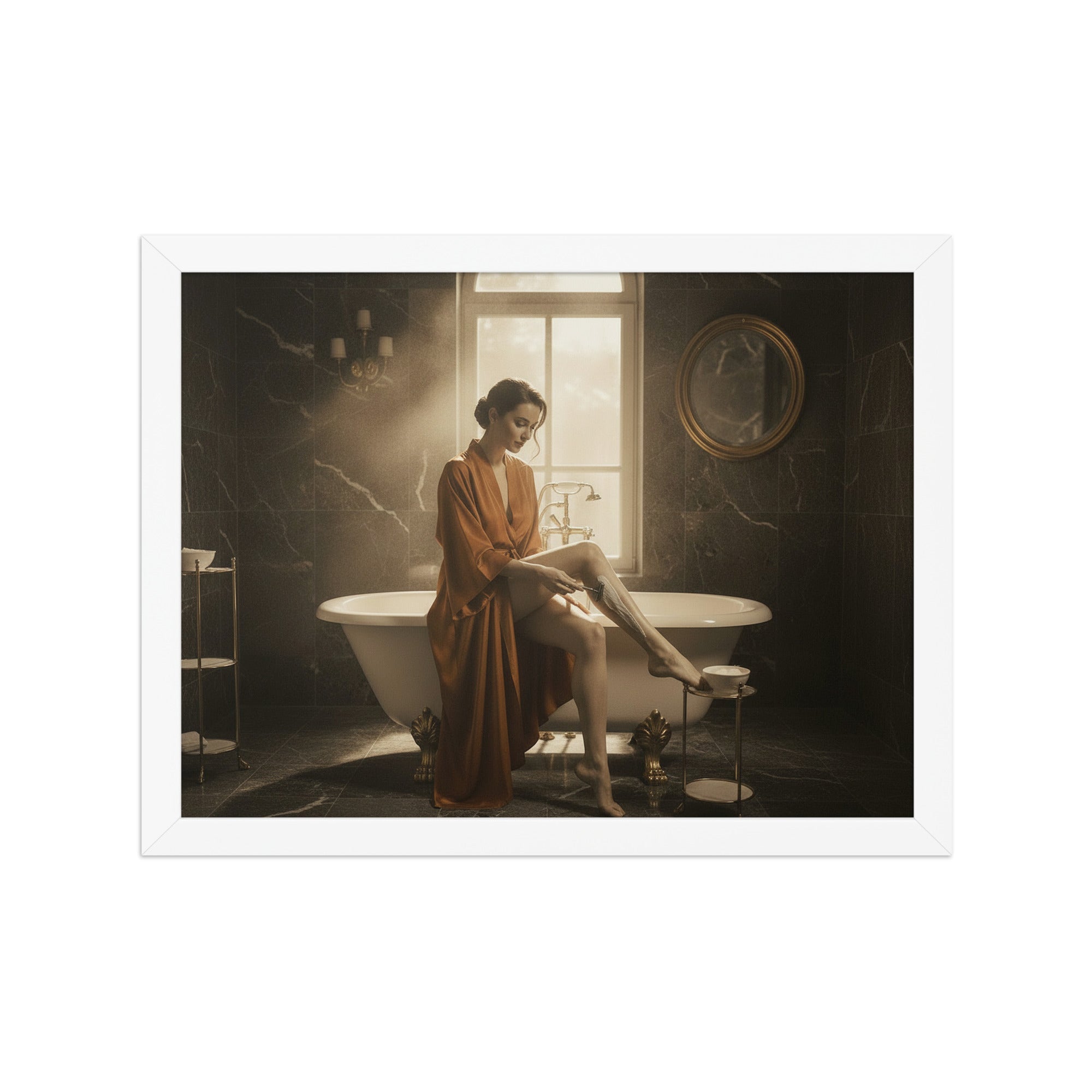 La Belle – Gerahmtes Wandbild - Rasori Razors
