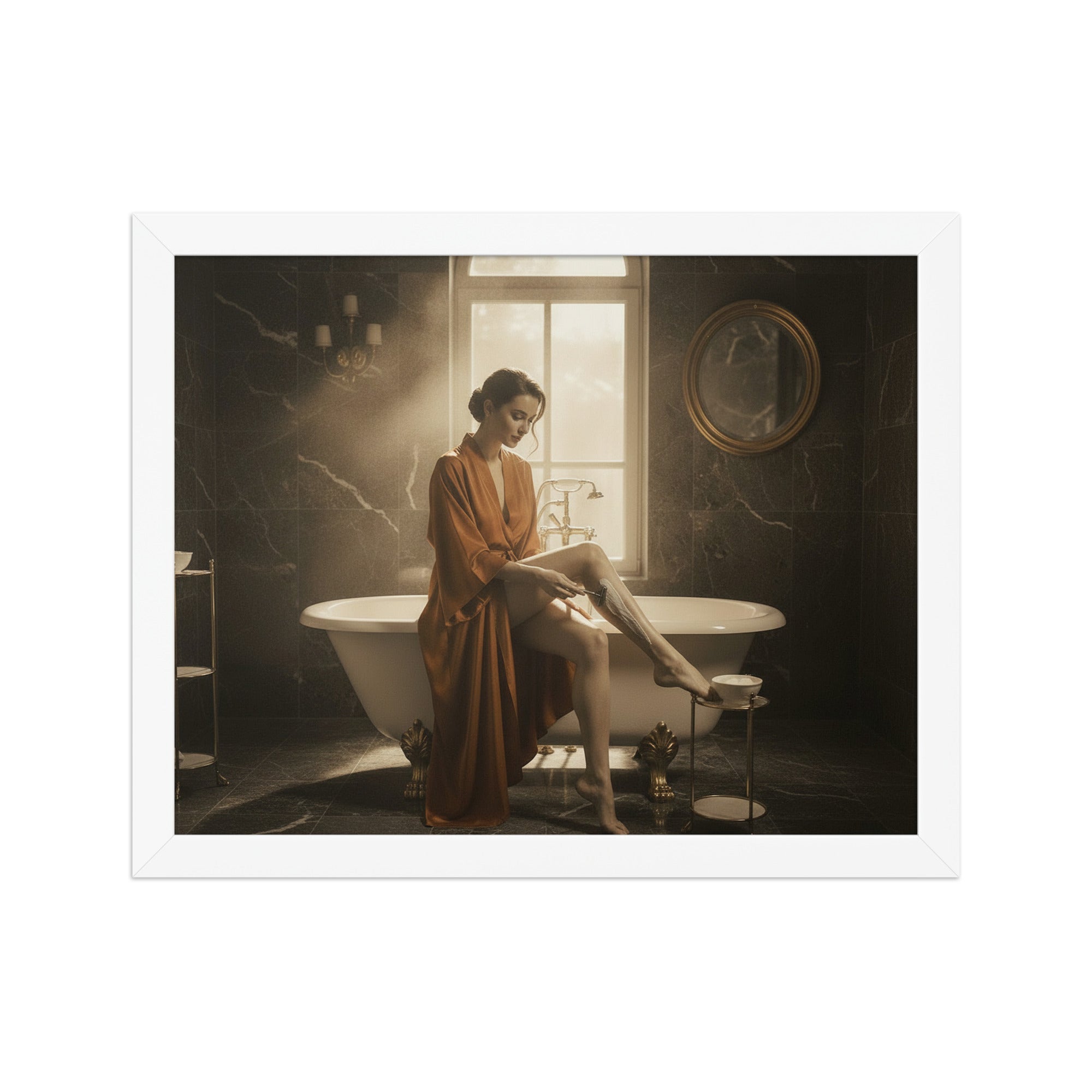 La Belle – Gerahmtes Wandbild - Rasori Razors