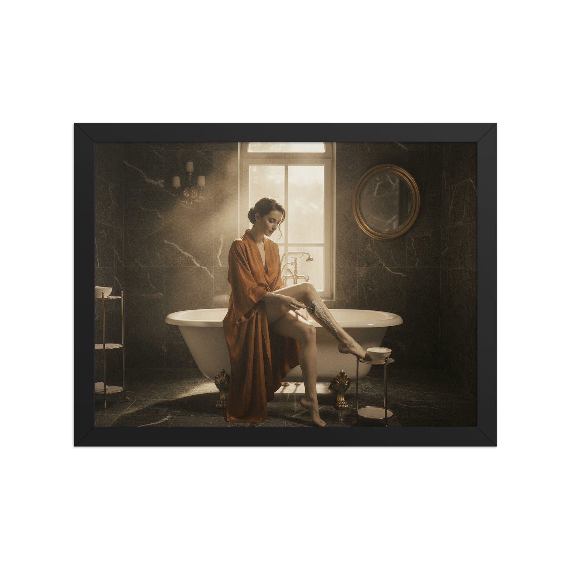 La Belle – Gerahmtes Wandbild - Rasori Razors