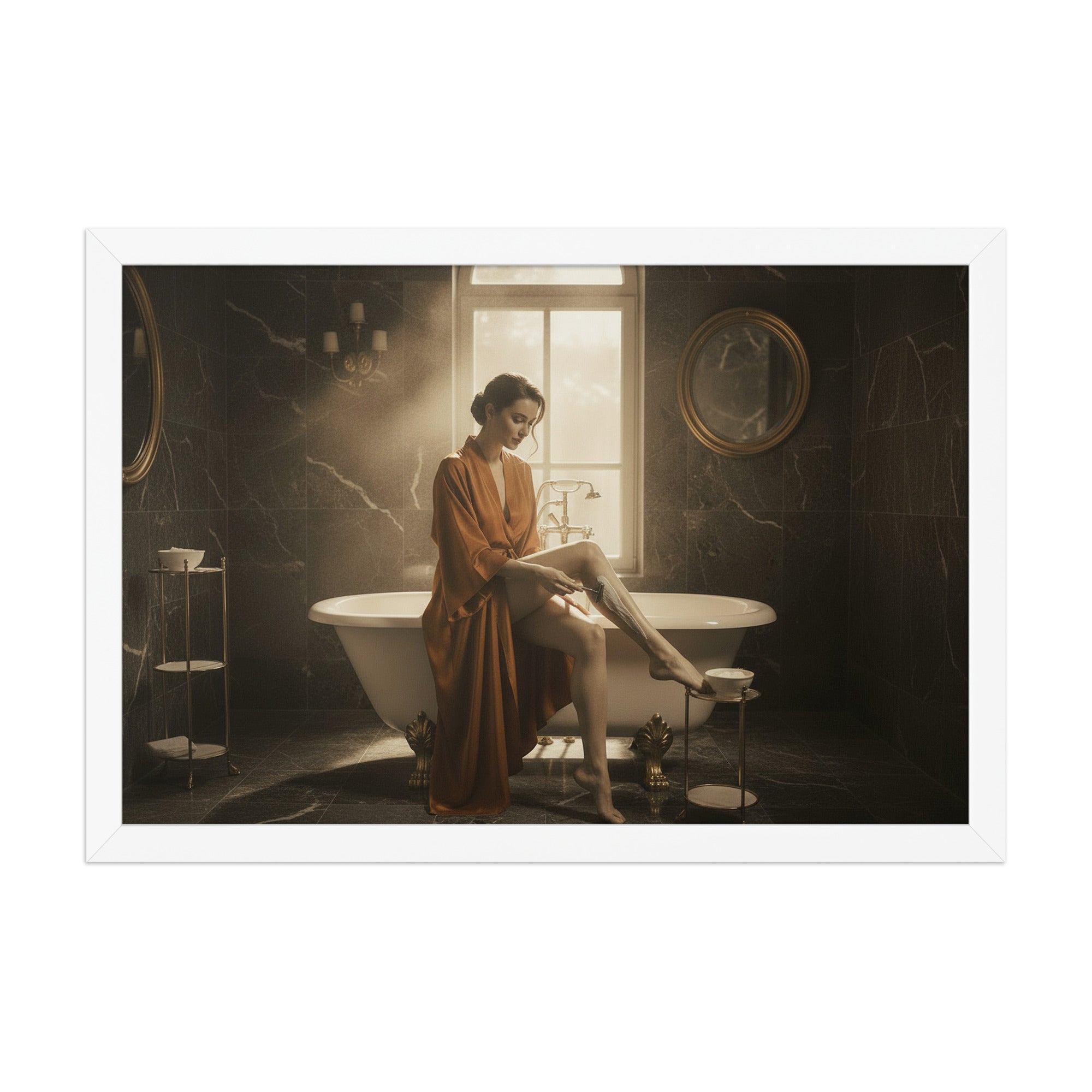 La Belle – Gerahmtes Wandbild - Rasori Razors