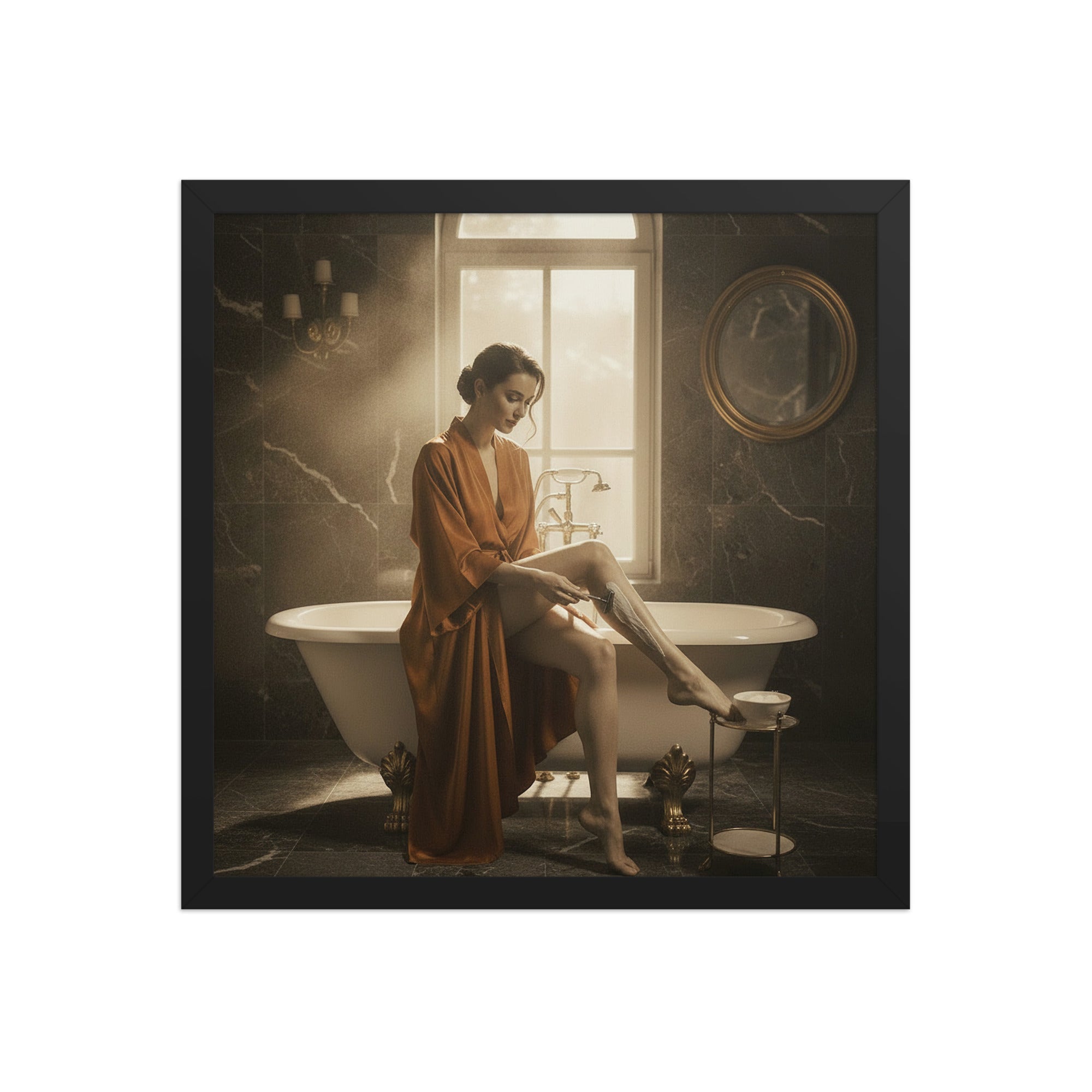 La Belle – Gerahmtes Wandbild - Rasori Razors