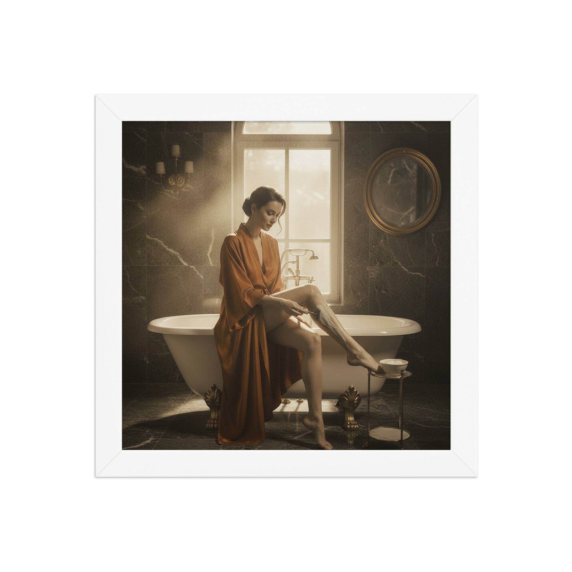 La Belle – Gerahmtes Wandbild - Rasori Razors