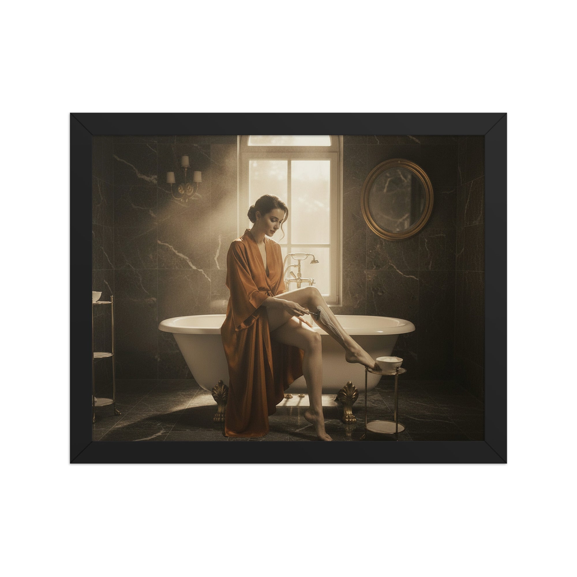 La Belle – Gerahmtes Wandbild - Rasori Razors