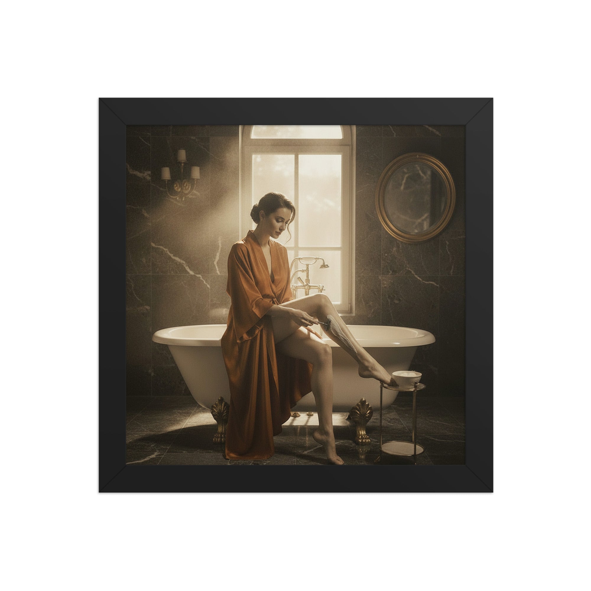 La Belle – Gerahmtes Wandbild - Rasori Razors