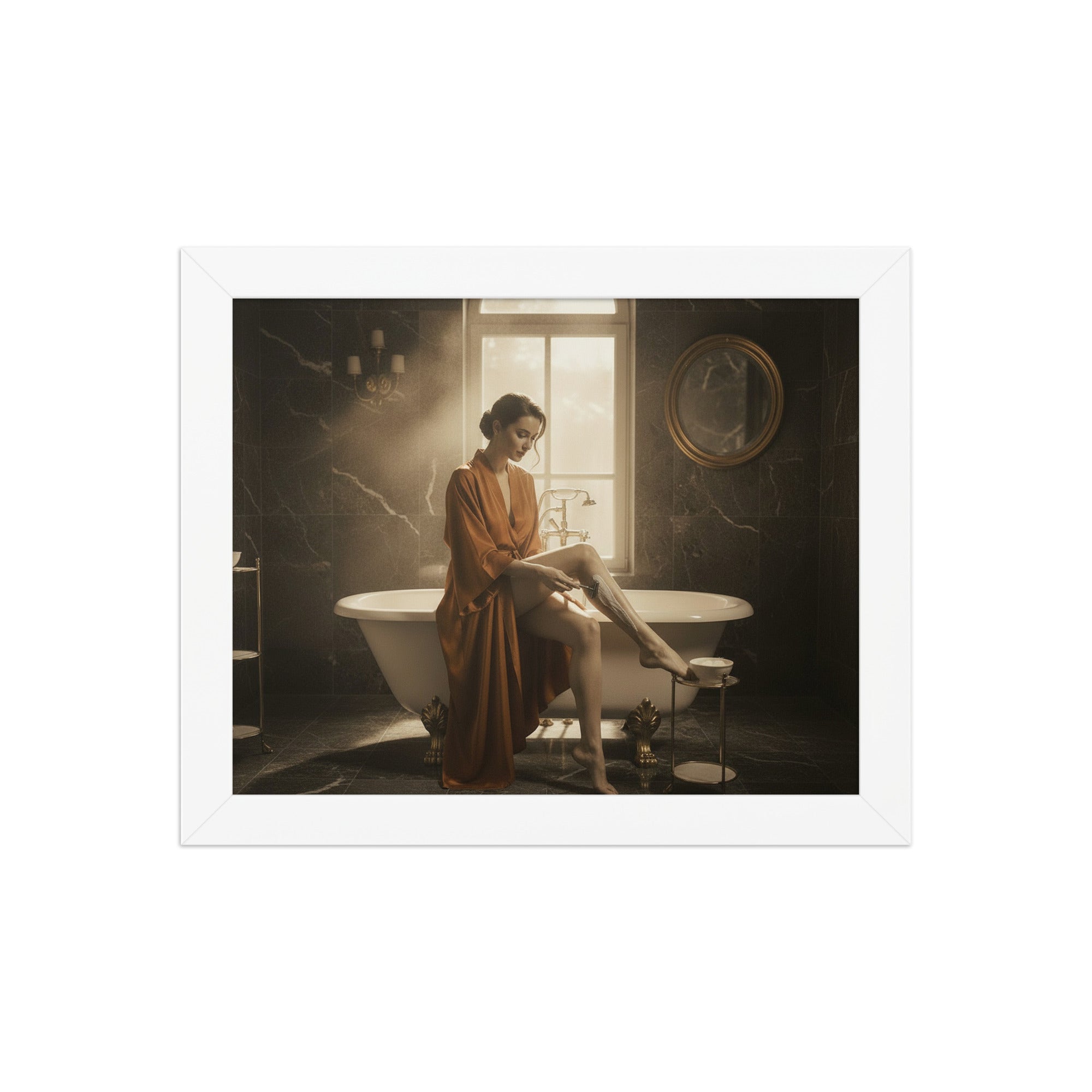 La Belle – Gerahmtes Wandbild - Rasori Razors