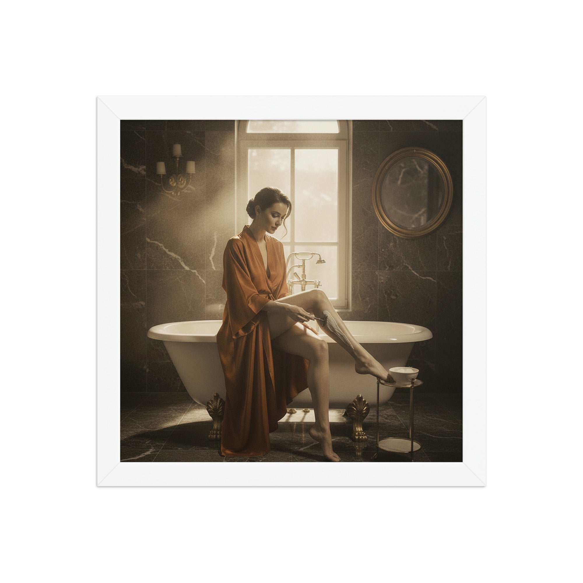 La Belle – Gerahmtes Wandbild - Rasori Razors
