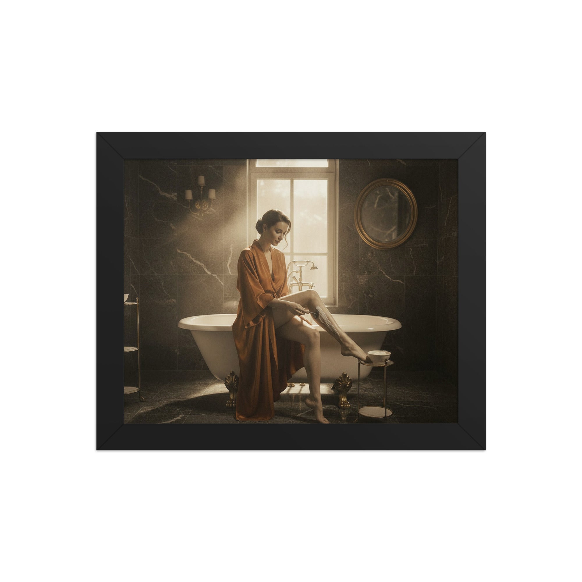 La Belle – Gerahmtes Wandbild - Rasori Razors