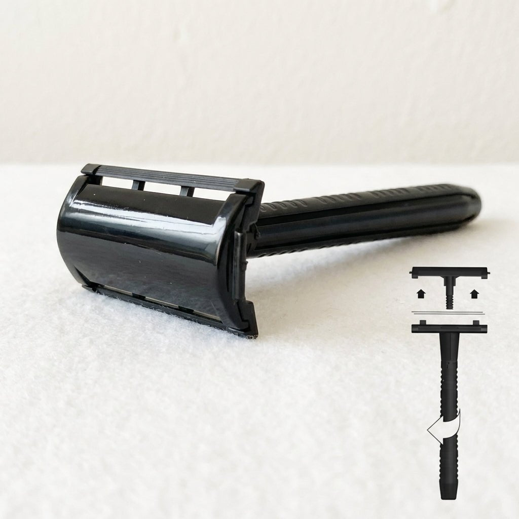 Nassrasur Einsteiger - Set – Komplett - Set für den perfekten Einstieg - Rasori Razors