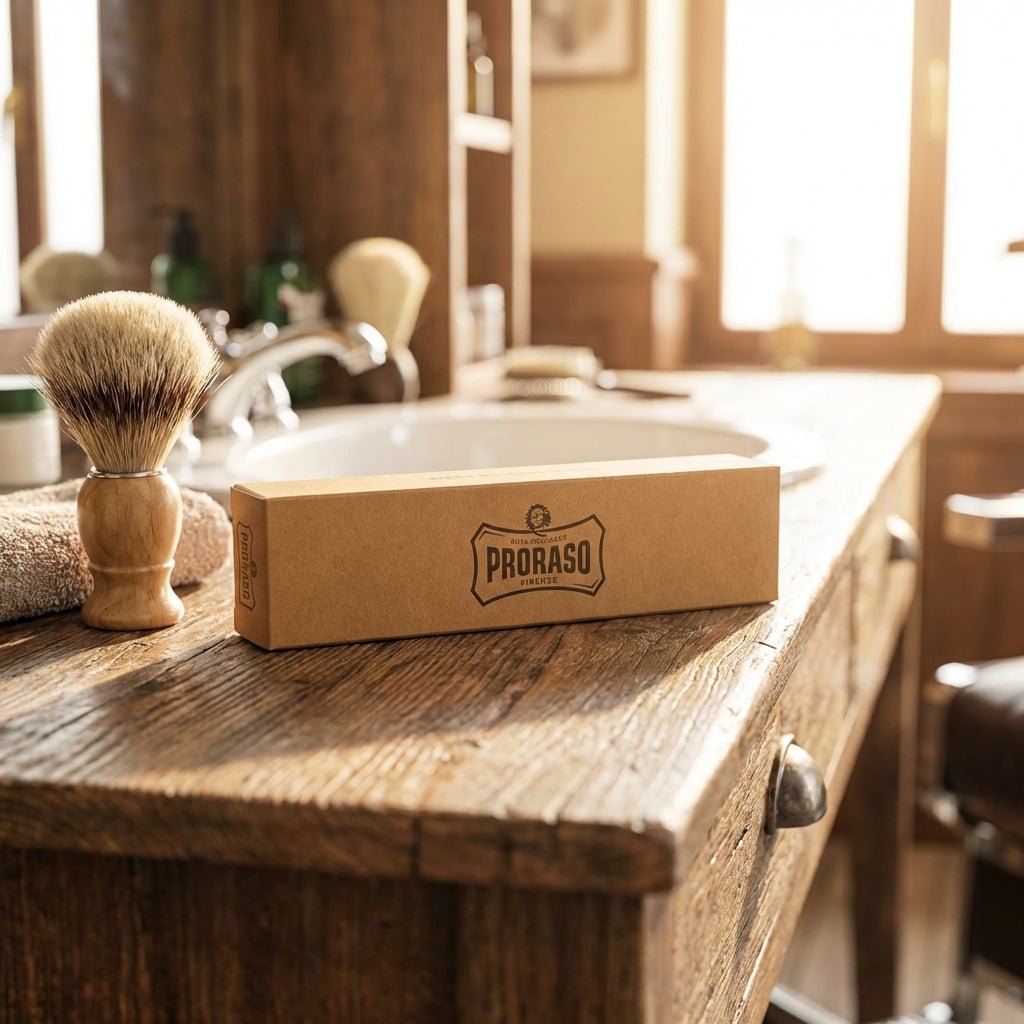 Proraso Shavette – Rasiermesser im Barbier - Stil Made in Italy - Rasori Razors