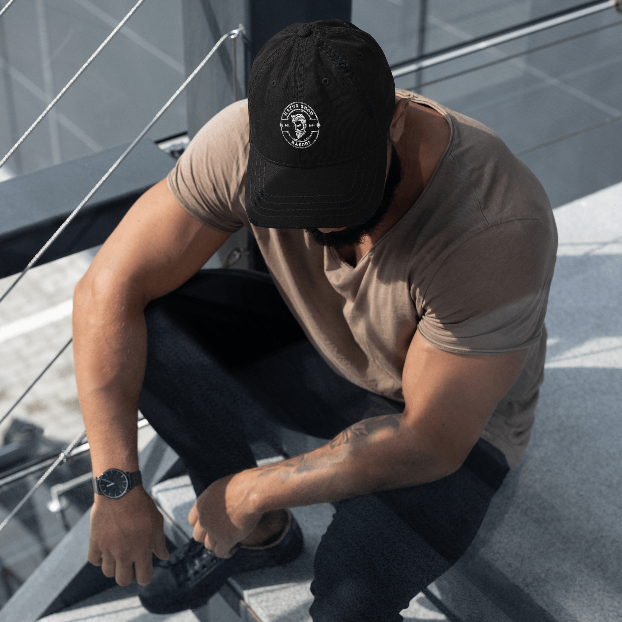 Rasori Razors Dad Hat – Premium Cap mit Vintage - Look - Rasori Razors