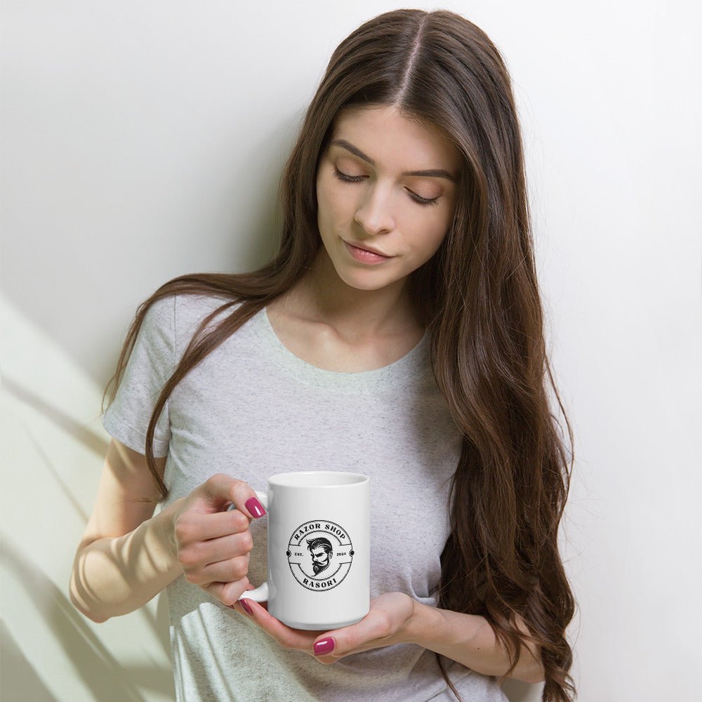 Rasori Razors – Weiße Keramiktasse - Rasori Razors