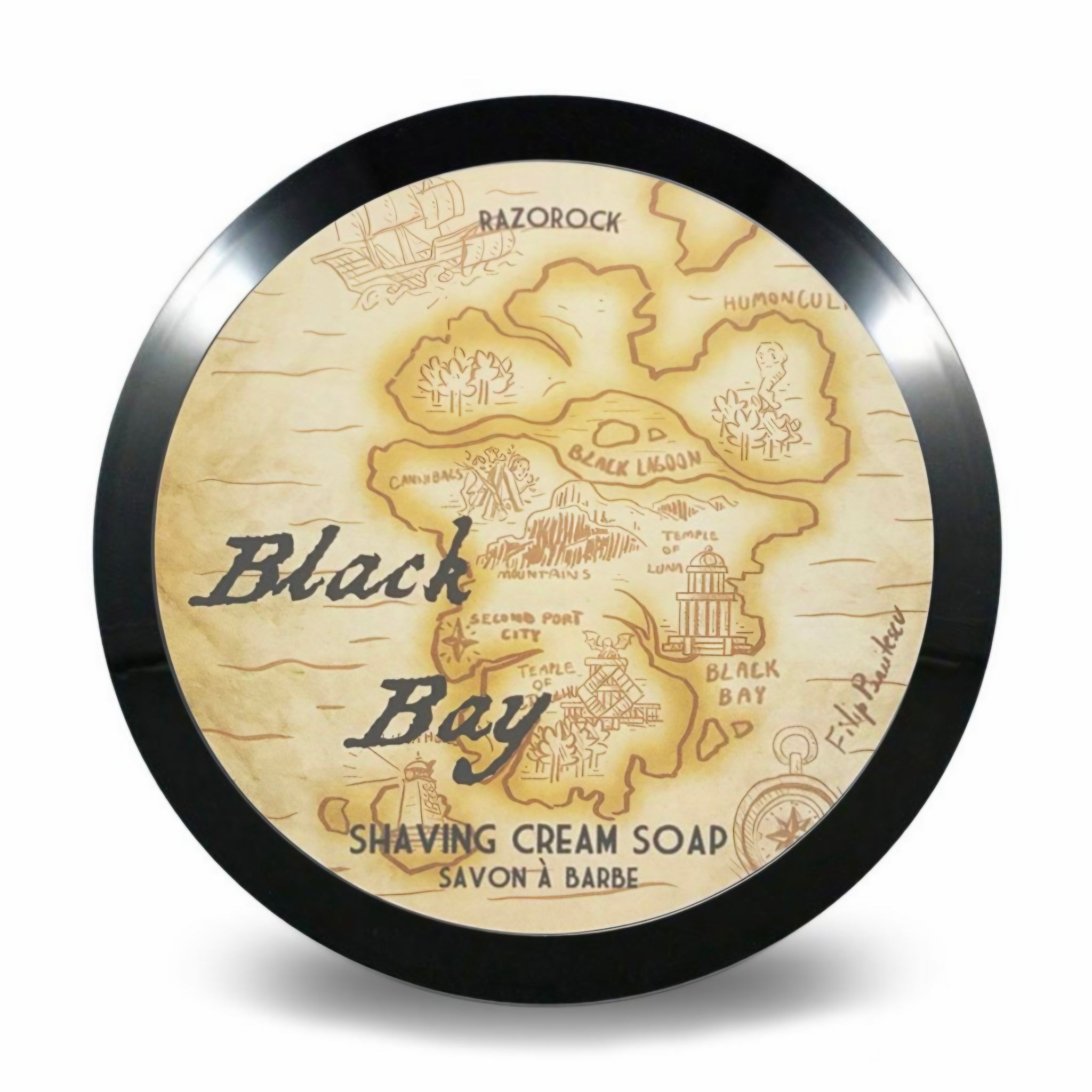Razorock Rasiercreme 150ml Black Bay - Rasori Razors