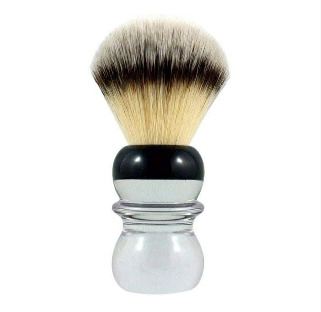 Razorock Rasierpinsel Acryl synthetisch plissoft bc silberspitze 24mm - Rasori Razors