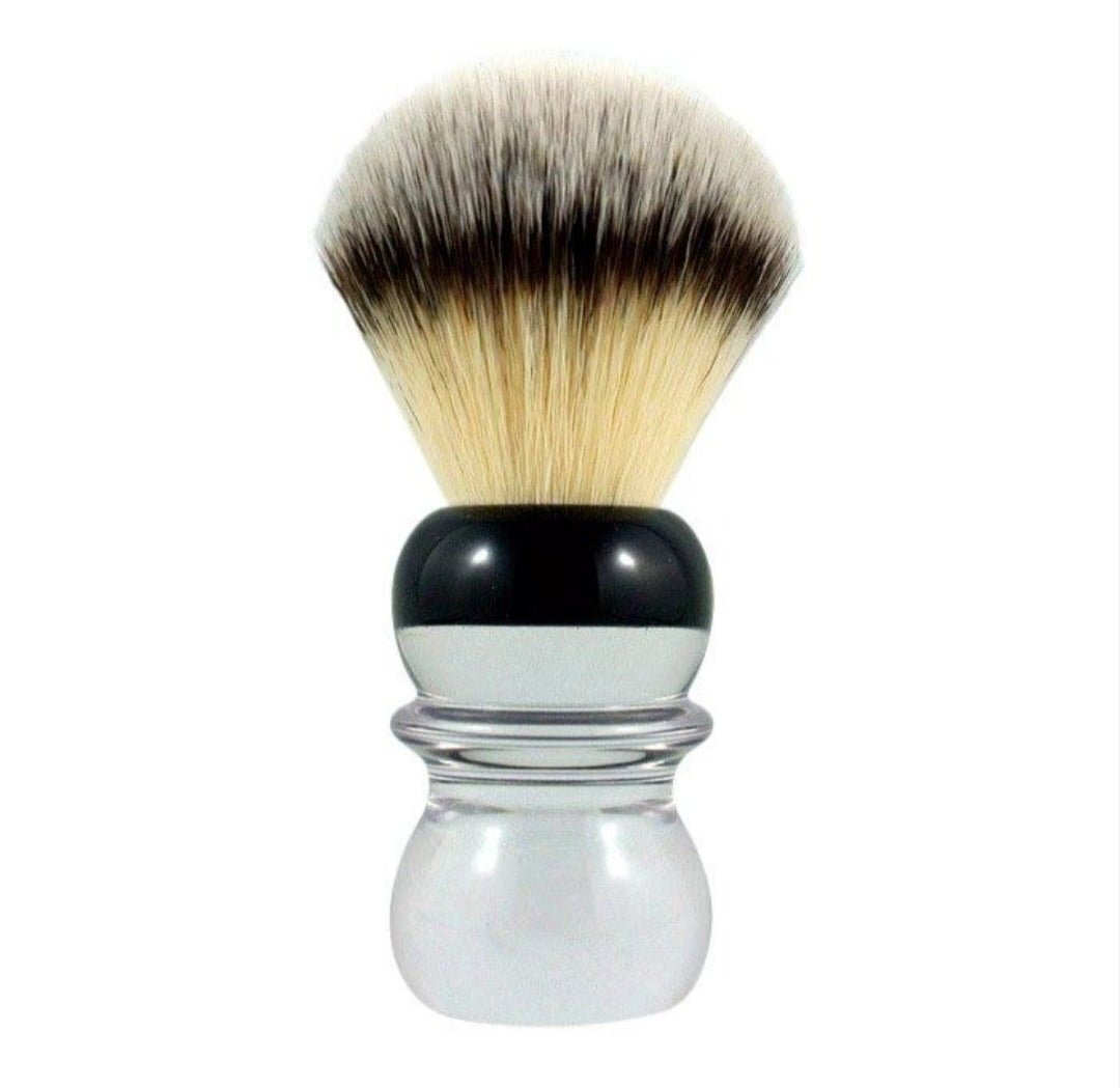 Razorock Rasierpinsel Acryl synthetisch plissoft bc silberspitze 24mm - Rasori Razors