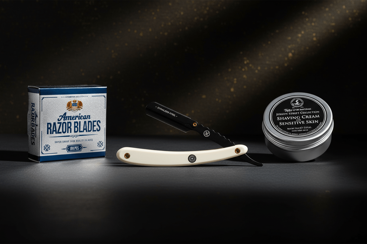 Shavette Starter - Set – Parker & Taylor of Old Bond Street - Rasori Razors
