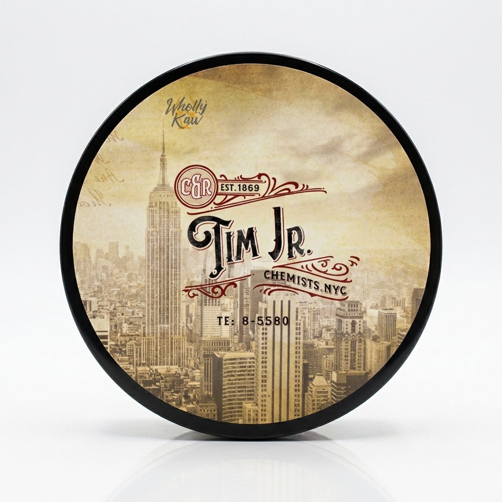 Wholly Kaw Rasierseife Tim Jr 114gr - Rasori Razors